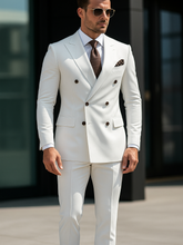 Tropical Pure White Suit