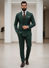 Italian Green Suit with lining