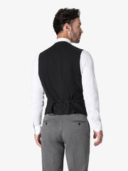 Tropical Mid Grey Custom 3-Piece Tailored Suit