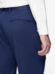 Men’s Mid Blue Formal Slim Fit Trouser | Classic Office & Business Pants