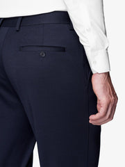 Men’s Navy Blue Formal Slim Fit Trouser | Classic Office & Business Pants