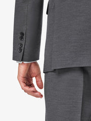 Tropical Mid Grey Custom 3-Piece Tailored Suit