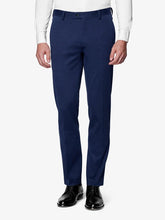 Men’s Mid Blue Formal Slim Fit Trouser | Classic Office & Business Pants