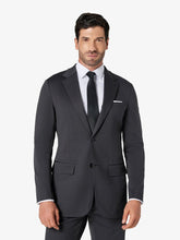 Italian Dark Grey Custom 2-Piece Tailored Suit