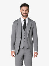 Italian Light Grey Custom 3-Piece Tailored Suit