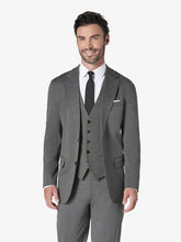 Tropical Mid Grey Custom 3-Piece Tailored Suit