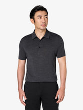 Charcoal Short-Sleeve Polo Shirt