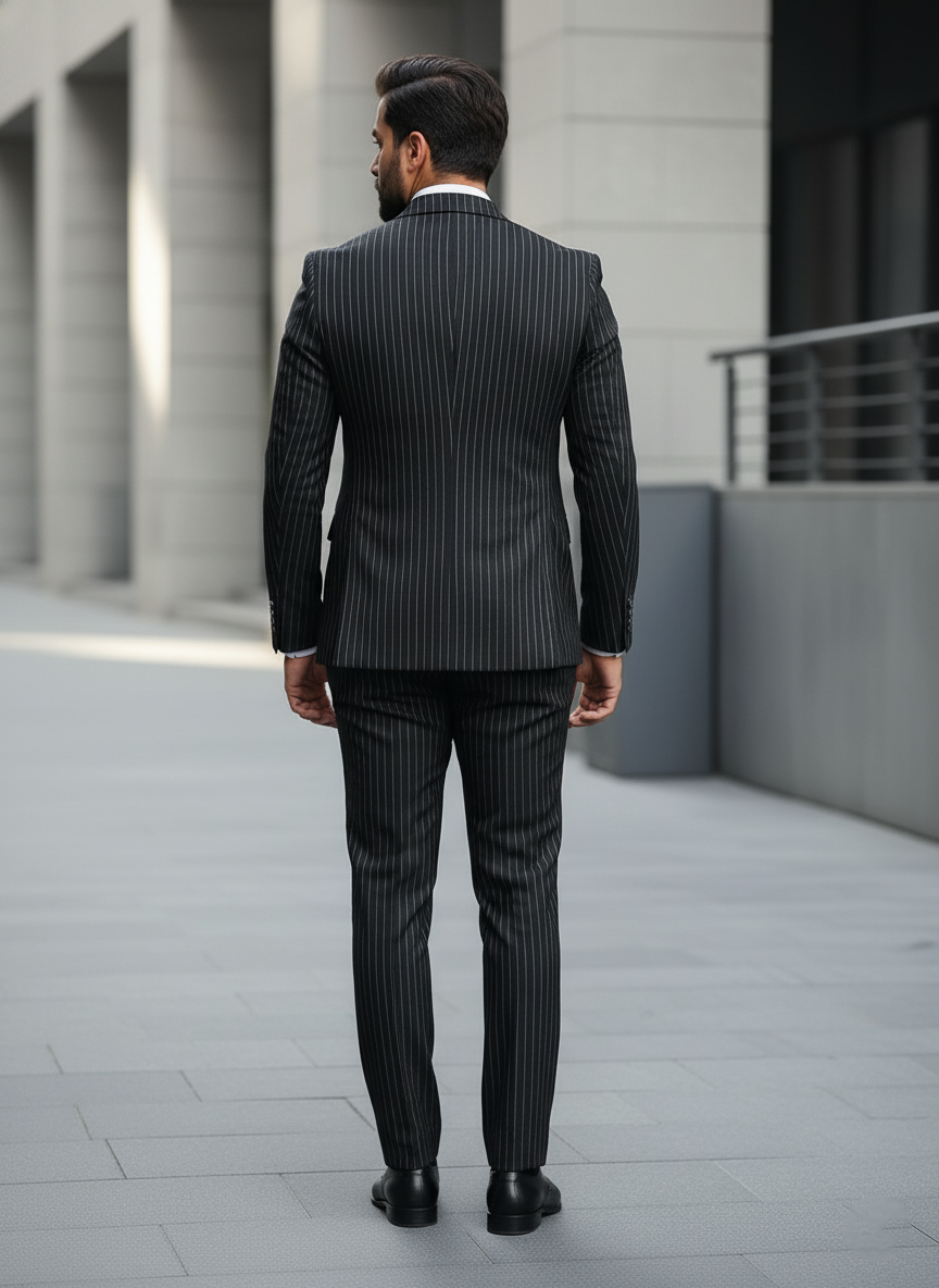 Italian Simple Black With Line