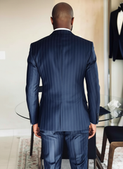 Italian Dark Blue Suit