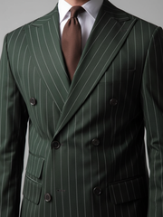 Italian Green Suit with lining