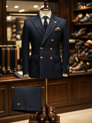 Italian Dark Blue Lining