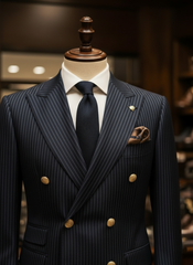 Italian Dark Blue Lining