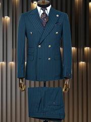 Italian Dark Navy Blue Suit