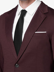 Burgundy Custom 2-Piece Tailored Suit