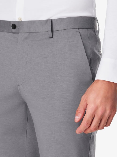Men’s Light Grey  Formal Slim Fit Trouser | Classic Office & Business Pants