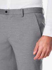 Men’s Light Grey  Formal Slim Fit Trouser | Classic Office & Business Pants