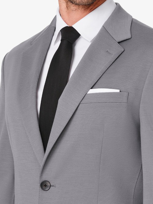 Light Grey Custom 2-Piece Tailored Suit
