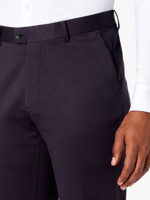 Men’s Purple Formal Slim Fit Trouser | Classic Office & Business Pants