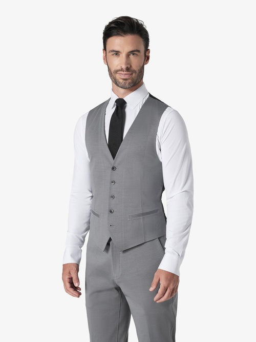 Light Grey Custom 3-Piece Tailored Suita