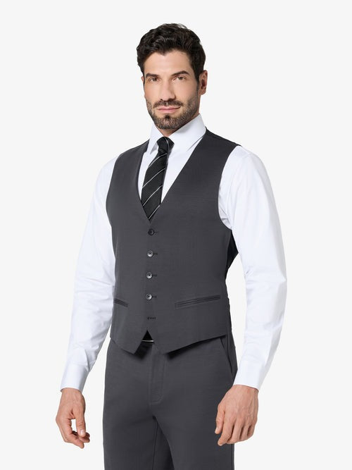 Dark Grey Custom 3-Piece Tailored Suit
