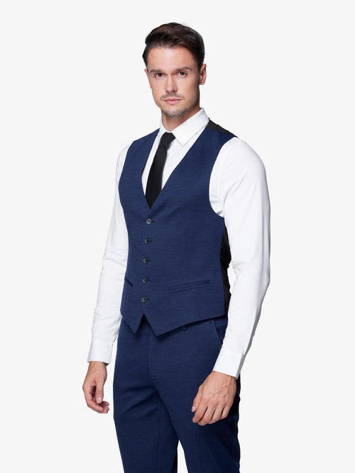 Mid Blue  Custom 3-Piece Tailored Suit