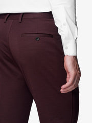 Men’s Burgundy Formal Slim Fit Trouser | Classic Office & Business Pants
