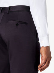 Men’s Purple Formal Slim Fit Trouser | Classic Office & Business Pants