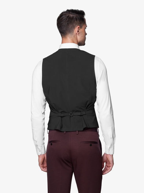 Burgundy Custom 3-Piece Tailored Suit