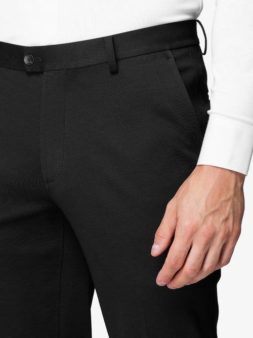 Black Custom 3-Piece Tailored Suit