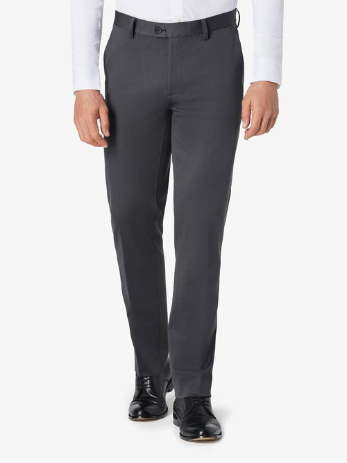 Men’s  Dark Grey  Formal Slim Fit Trouser | Classic Office & Business Pants