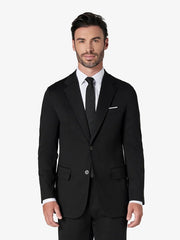 Black Custom 2-Piece Tailored Suit