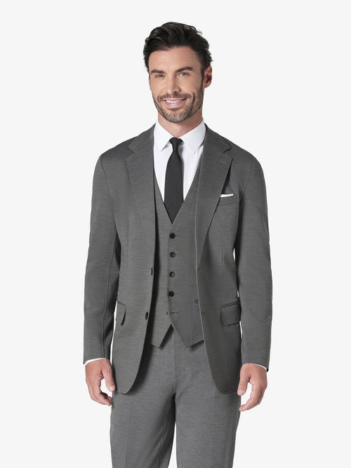 Mid Grey Custom 3-Piece Tailored Suit