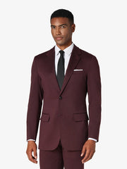 Burgundy Custom 2-Piece Tailored Suit